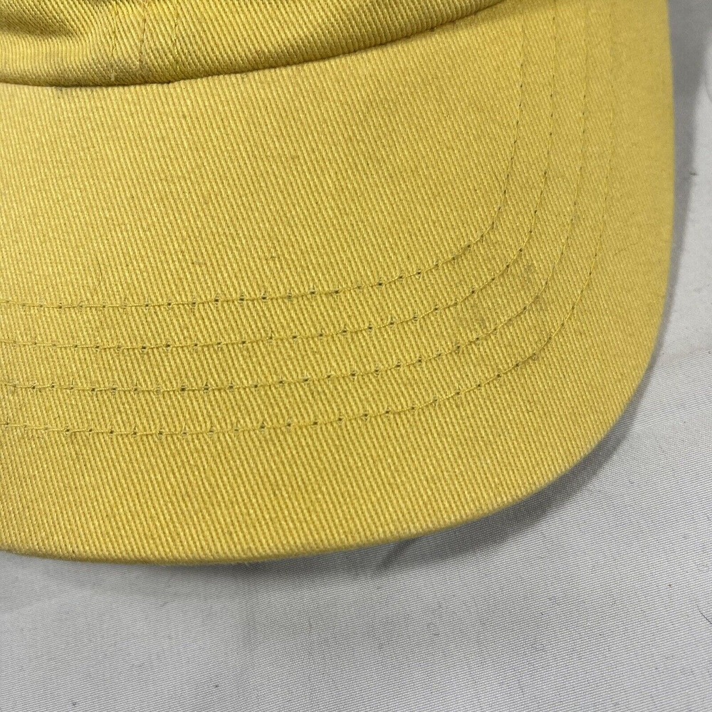 Aeropostale Varsity Squad 1987 Strapback Baseball Hat Cap Yellow One Size Fits - Picture 4 of 11